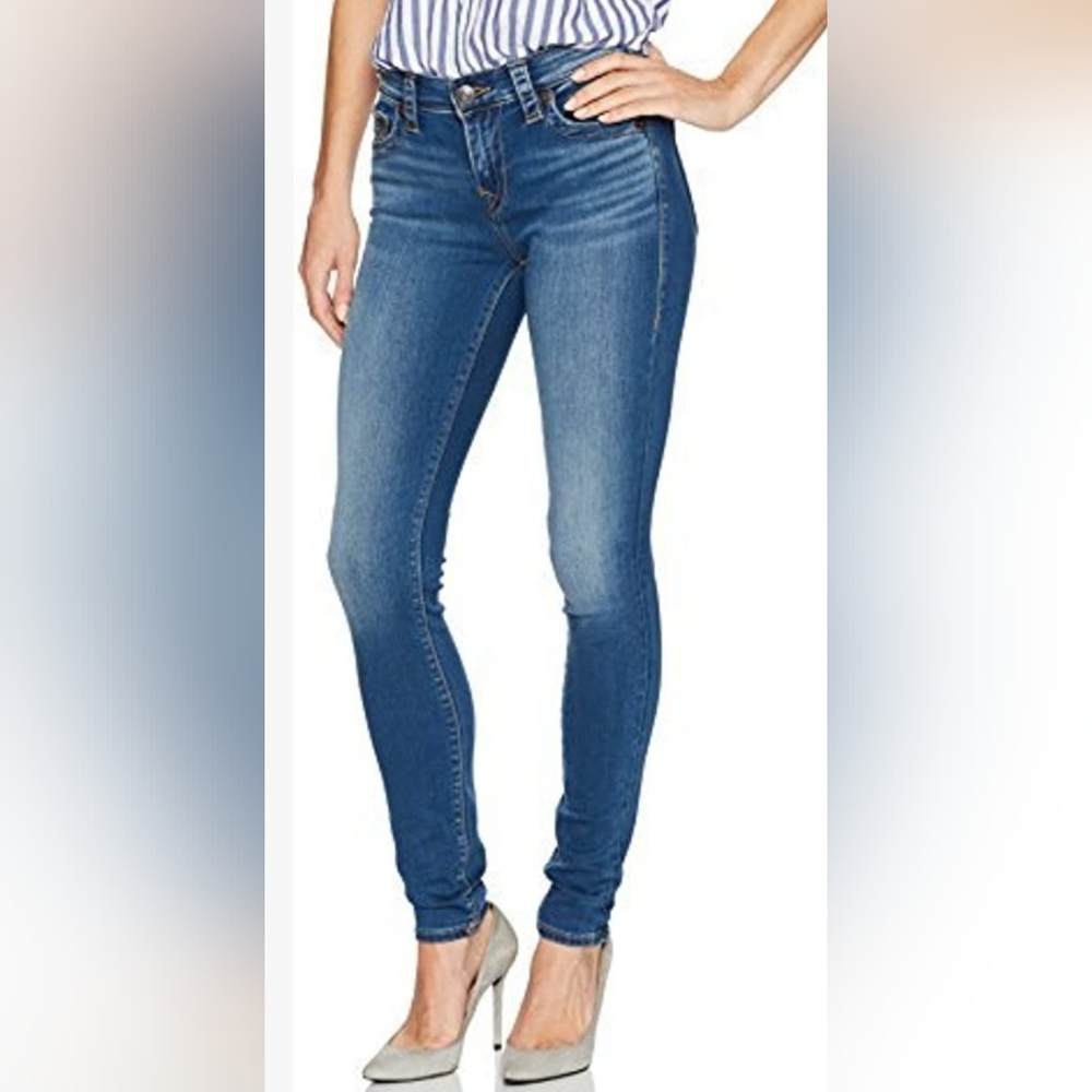 True Religion Women's Jennie Midrise Curvy